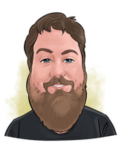 Cartoon image of Stephen Browne the New PPC Geek