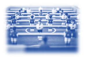 Image showing Table Football - this is to show your business is a Team Effort - and taking the time to plan and execute what pain points your business might have will mean you can stay one step ahead of the changing business lanscape