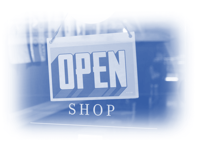 Image showing a shop sign that says 'open' - is your business as open for business as you would like it to be? Remarketing should be a huge part of your business ad spend