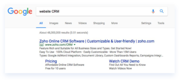 Website CRM