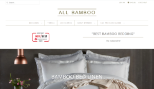 ALL BAMBOO - LANDING PAGE REVIEW