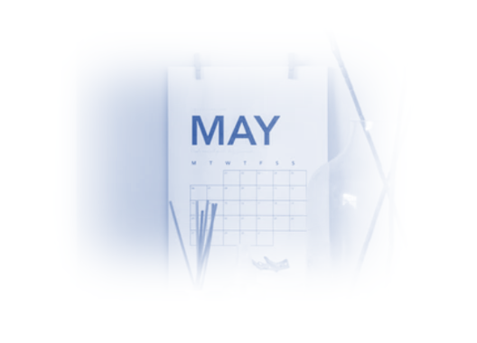 Image showing a calendar showing the month of May 2021 as this blog post is all about what went on in Pay Per Click in May 2021