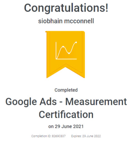 google certification