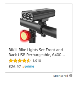 Image showing Amazon Ads - image sponsored product listings