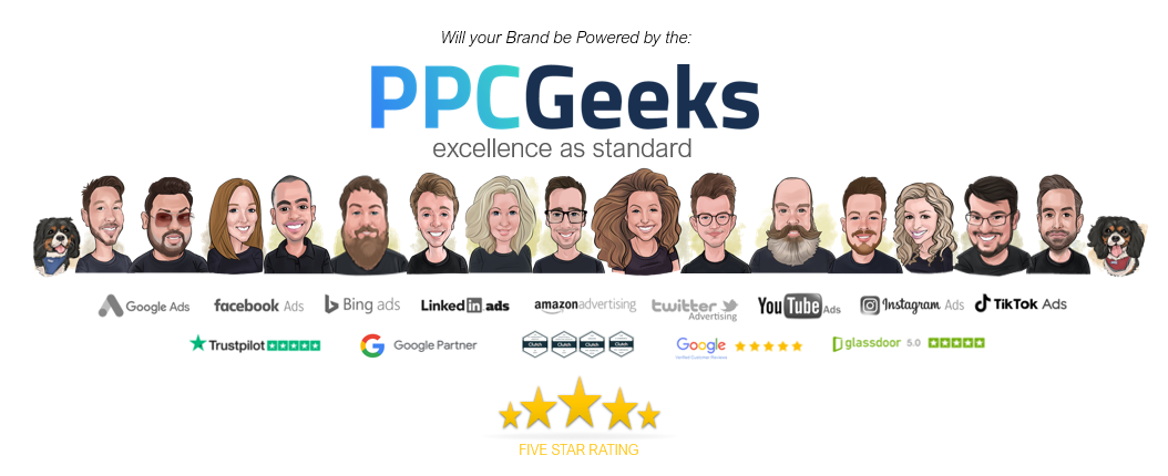 PPC Geeks team the best PPC Agency Dec 2021 - PPC Agency London