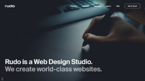 Image showing Rudo Studio, one of the best web design agencies