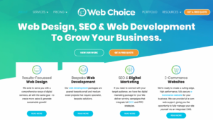 Image showing Web Choice, one of the best web design agencies