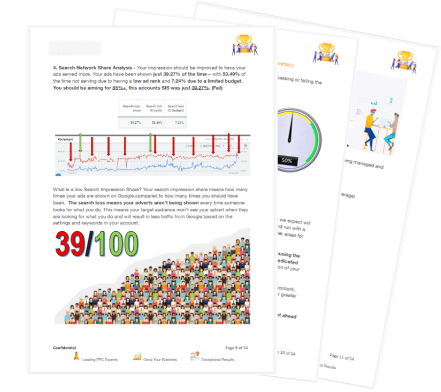 SIS on PPC Geeks Bing Audit report