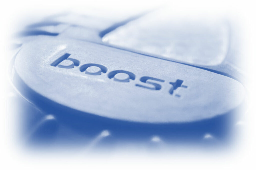 Image showing the word "boost" to illustrate how to maximise PPC ROI: elevate your campaigns with a professional PPC Audit