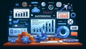 Digital marketing dashboard illustrating ROAS FAQs with attribution issues, including UTM, pixel, and cookie tracking, and potential revenue misattribution.
